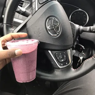 Acai Smoothie with almond milk