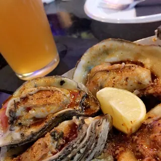Steamed Oysters