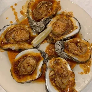 Steamed Oysters