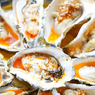 oysters and mussels, oysters, food, mussels, shellfish