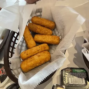Mozzarella sticks