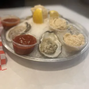 oysters and mussels, mussels, food, oysters, shellfish