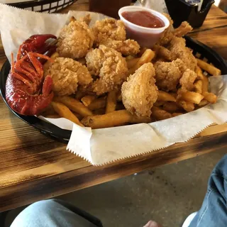 8 Fried Shrimp Basket