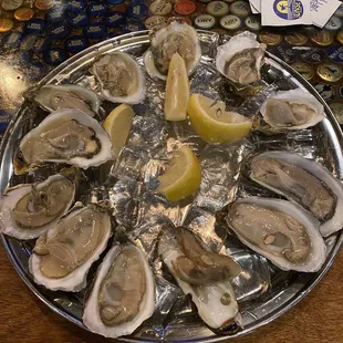 Oyster  on the half shell