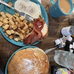 The Big Delicious with coffee. $12