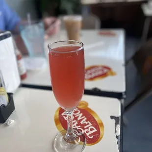 Strawberry mimosa
