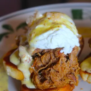 Pulled Pork Benedict
