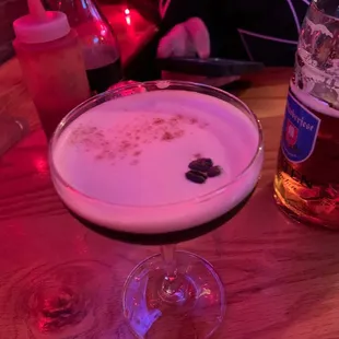 Pumpkin spice espresso martini