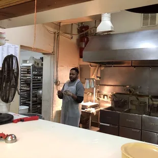 The man who cooked it all