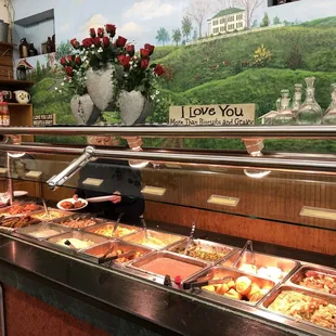 Long shot of the choices available!!