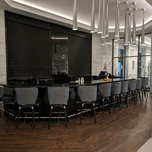 Lobby seating area