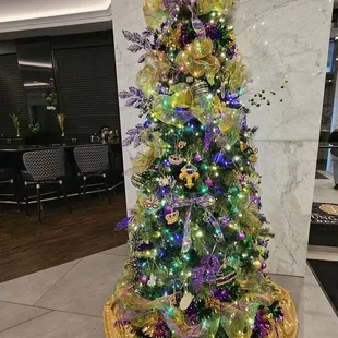 Mardi Gras Tree
