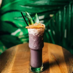 cocktail made with Ube