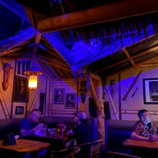 Back area of the restaurant