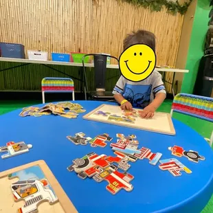Puzzle area