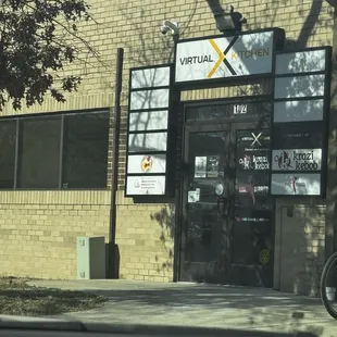 Entrance to the Virtual X kitchen with current tenants listed