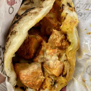 2 Chicken Kati Rolls with Fries