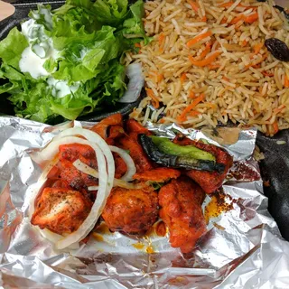 Chicken Kabob Entree