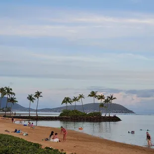 This is a beachfront hotel/resort :)