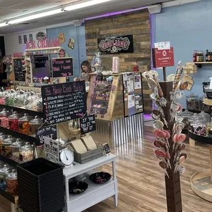 So cute and fun. But by the weight with colored bags. So many choices. Glitter ice cream! Kid in a candy store