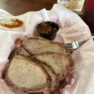 Brisket half lb $16