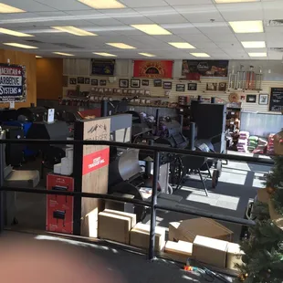 Lots of smokers and grills.