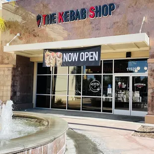 Storefront (next to Target &amp; the fountain)!