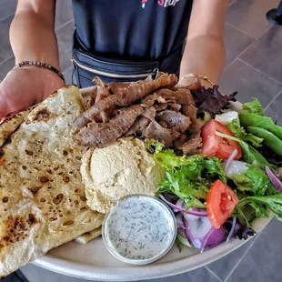 steak, food
