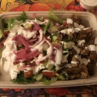 Meatball " Kabob Plate