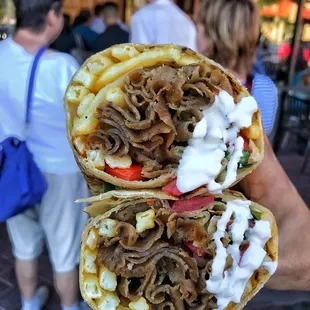 burritos and wraps, food