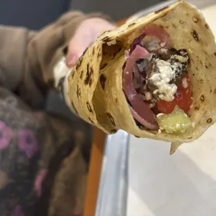 Steak wrap