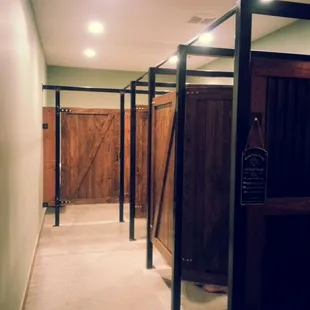 Huge stall restrooms. Adorable.