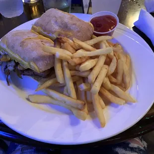 Sliced Steak Sandwich