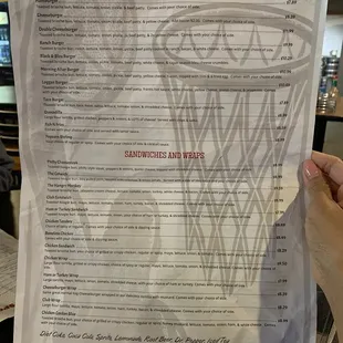 Menu (2 of 2) 4/30/21