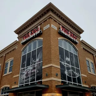 Outside front of restaurant