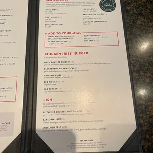 Yes a steak place but the ribs are to die for!!!