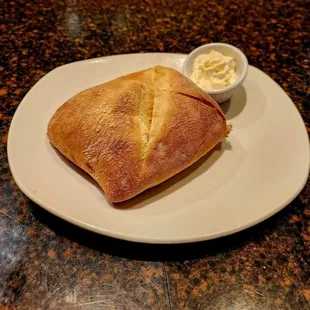 Hot bread and butter