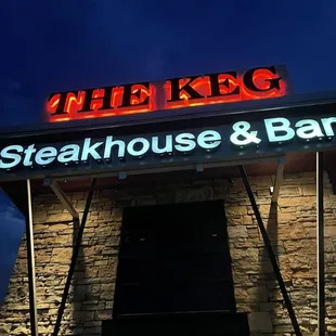the front of the restaurant