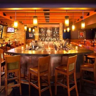 the bar