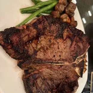 T bone special $83 tastes like propane and under seasoned