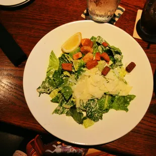 a plate of salad