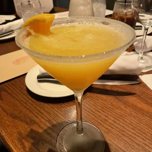 Orange Slice Martini