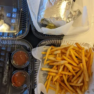 Fries tray