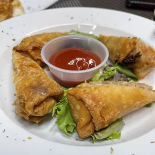 Cheesesteak Egg Rolls