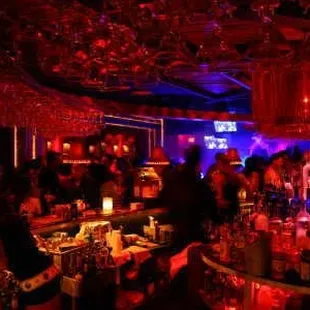 a bar filled with people