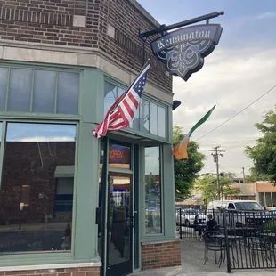 Outside Kensington Pub