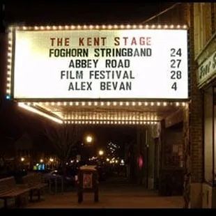 the sign for the film festival