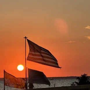 Sunset on a Friday night