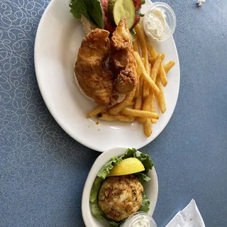 Fried Cod Fish Filet