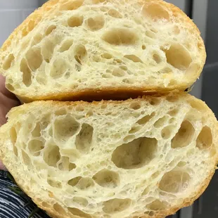 Our signature Rosemary Focaccia is made fresh daily